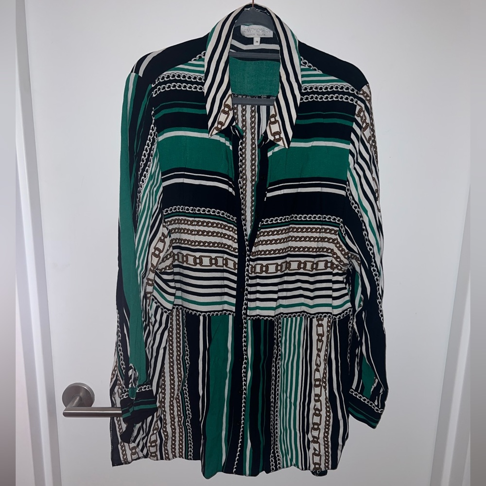 lovedrobe chains shirt, size 26, EUC ⛓️